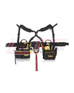 DEWALT WORK GEAR DG5641 19-Pocket Framer's Combo Apron with Suspenders