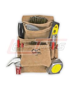 CLC I923X 10 Pocket Suede Carpenter's Nail & Tool Bag