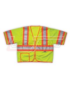 CLC SV26L Sleeved Vest Class 3, Lime - L
