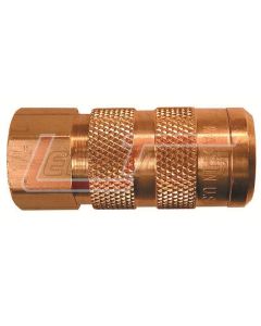 COILHOSE PNEUMATICS 14X4F 1/4" 6-Point ARO Coupler, 1/4" FPT