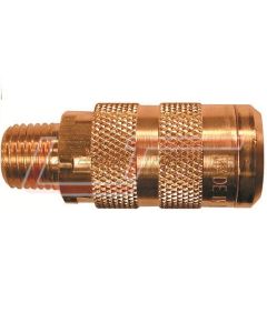 COILHOSE PNEUMATICS 14X4M 1/4" 6-Point ARO Coupler, 1/4" MPT