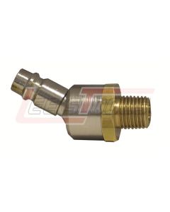COILHOSE PNEUMATICS 15-06BS 1/4" Industrial Ball Swivel Connector, 3/8" MPT