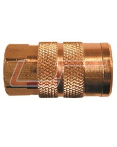 COILHOSE PNEUMATICS 16X4F 1/4" 6-Point Automotive Coupler, 1/4" FPT