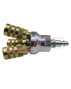 COILHOSE PNEUMATICS 3002-15X Tri-Pod Assembly, 1/4" 6-Point Industrial Int