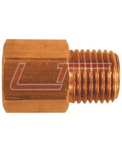 COILHOSE PNEUMATICS C0604 Hex Adapter, 3/8" FPT x 1/4" MPT