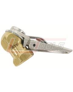 COILHOSE PNEUMATICS CH09A Ball Foot Chuck w/ Clip, 1/4" FPT (Open)