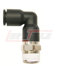 COILHOSE PNEUMATICS CL670404S Coilock Extended Elbow, 1/4" OD x 1/4" MPT