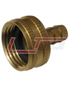 COILHOSE PNEUMATICS GB3438 Garden Hose Barb; 3/4" ght x 3/8" Hose Barb