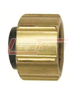 COILHOSE PNEUMATICS P6104 Poly-Tube Nut & Sleeve, 1/4" OD