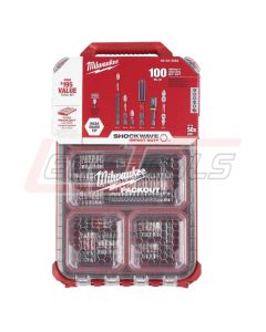 MILWAUKEE 48-32-4082 100PC Shockwave Packout Kit
