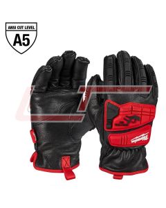 MILWAUKEE 48-22-8782 Impact Cut Level 5 Goatskin Leather Gloves - L