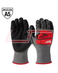 MILWAUKEE 48-22-8982 Impact Cut Level 5 Nitrile Gloves - L