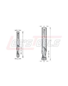 AMANA TOOL 51432 METAL LAMINATE FLUSH TRIM 1/2
