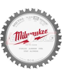 MILWAUKEE 48-40-4205 5-3/8" 30T METAL & STAINLESS CSB, 5/8"