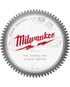 MILWAUKEE 48-40-4240 7-1/4" 70T METAL CSB, 5/8"