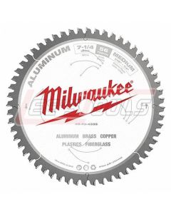 MILWAUKEE 48-40-4335 7-1/4" 56T ALUMINUM CSB, 5/8"