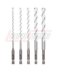 MILWAUKEE 48-20-8898 5pc. SHOCKWAVE™ Carbide Multi-Material Drill Bit Set