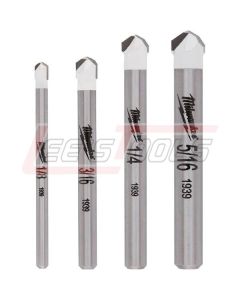 MILWAUKEE 48-20-8998 4PC  Natural Stone Bit Set