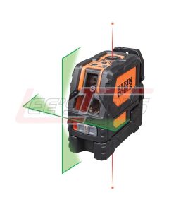 KLEIN 93LCLG Laser Level, Self-Leveling Green Cross-Line and Red Plumb Spot