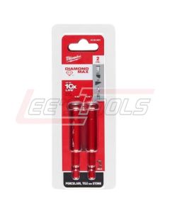 MILWAUKEE 49-56-0501 DIAMOND MAX™ 1/4" Diamond Grit Hole Saw 2 PK