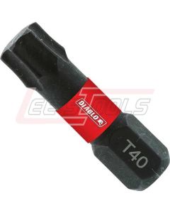 FREUD DT401P25 DB InsertBit T40 1 25pk TicT
