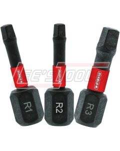 FREUD DSQV1-S3 DB Insert Bit R 1 Set 3pc