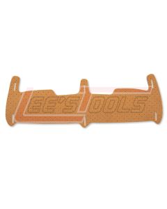 LIFT SAFETY GEAR HDF-19BP-BN DAX BROW PAD SUSPENSION REPLACEMENT - Brown - Poly Bag Zip