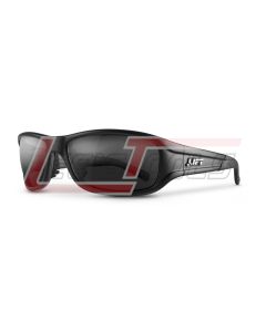 LIFT SAFETY GEAR EAS-10KST ALIAS Safety Glasses (Black/Smoke) - Retail Pckg