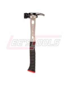 MARTINEZ TOOLS 4125 M4-12OZ SMOOTH FACE, WIDE CLAW, M4 TITANIUM HANDLE CURVED GRIP