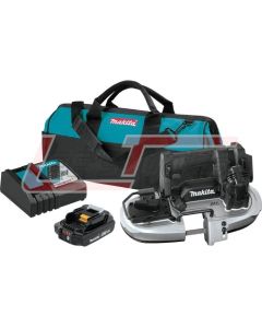 MAKITA XBP05R1B Makita 18V LXT Lithium-Ion Sub-Compact Brushless Cordless Band Saw 2.0Ah Kit