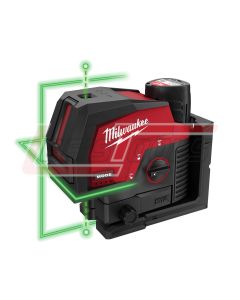 MILWAUKEE 3622-21 M12™ Green Cross Line & Plumb Points Laser Kit