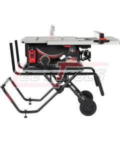 SAWSTOP JSS-120A60 Jobsite Saw PRO with Mobile Cart Assembly - 15A,120V,60Hz