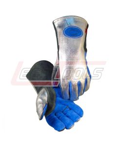 CAIMAN 1524 Cow Split Aluminzed Back Wool Insulated MIG/Stick/Plasma Welding Gloves
