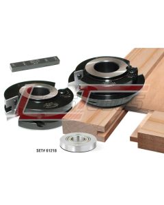 AMANA TOOL 61218 ADJ. SHAPER TONGUE/GROOVE SET