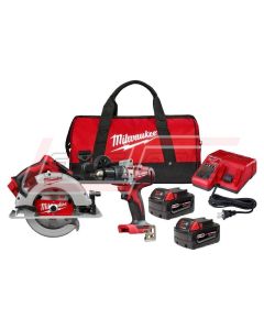 MILWAUKEE 2992-22 M18™ COMPACT BRUSHLESS CIRC & HAMMER DRILL KIT