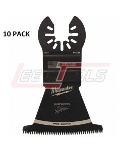 MILWAUKEE 49-25-1159 Milwaukee® OPEN-LOK™ 2-1/2" HCS JAPANESE TOOTH PRO-CURVE™ HARDWOOD BLADE 10PK