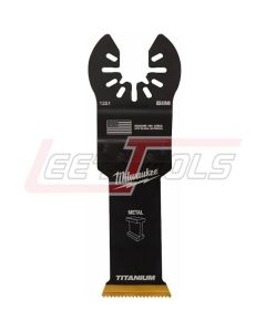 MILWAUKEE 49-25-1251 Milwaukee® OPEN-LOK™ 1-1/8" TITANIUM ENHANCED BI-METAL METAL BLADE 1PK