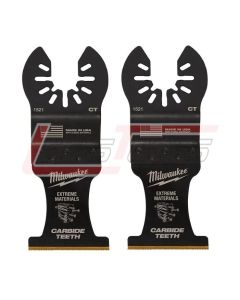 MILWAUKEE 49-25-1522 Milwaukee® OPEN-LOK™ 1-3/8" TITANIUM ENHANCED CARBIDE TEETH MULTI-MATERIAL BLADE 2PK