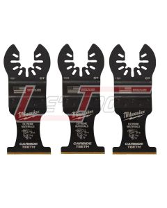 MILWAUKEE 49-25-1523 Milwaukee® OPEN-LOK™ 1-3/8" TITANIUM ENHANCED CARBIDE TEETH MULTI-MATERIAL BLADE 3PK
