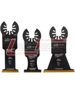 MILWAUKEE 49-10-9005 Milwaukee® OPEN-LOK™ 3PC MULTI-MATERIAL CUTTING MULTI-TOOL BLADE VARIETY PACK