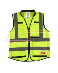 MILWAUKEE 48-73-5044 High Visibility Yellow Performance Safety Vest - 4X/5X