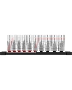 MILWAUKEE 48-22-9505 3/8" Drive 10pc Deep Well Socket Set - Metric