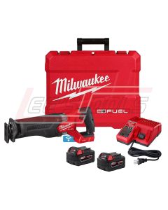 MILWAUKEE 2822-22 M18 FUEL™ SAWZALL® Recip Saw W/ One-Key™- 2 battery XC5.0 Kit
