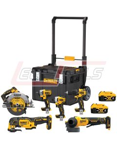DEWALT DCKTS600M2 20V MAX* BRUSHLESS CORDLESS 6-TOOL COMBO KIT WITH TOUGHSYSTEM®