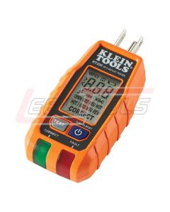 KLEIN RT250 GFCI Receptacle Tester LCD