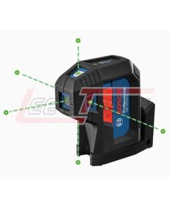 BOSCH GPL100-50G GPL100-50G Green Beam 5-Point Laser Level
