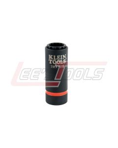 KLEIN 66014 2-in-1 Impact Socket, 12-Point, 7/8 and 11/16-Inch