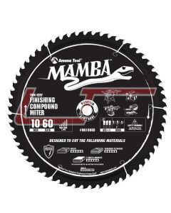AMANA TOOL MA10060 MITER 10"x60T ATBFT 5/8"BORE