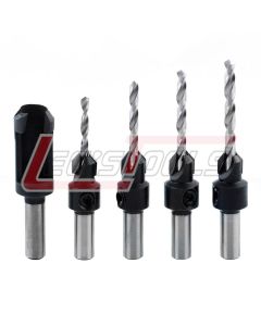 AMANA TOOL PS-500 5 PCE PLUG SET W/DRILLS & PLUG