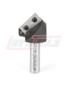 AMANA TOOL RC-1102 V GROOVE INSERT 90ø 1/2 SHANK